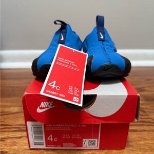 Nike Sunray Protect 2 Toddler Sandals in Blue